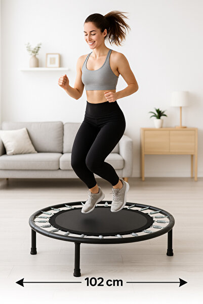 Empressco 102 cm Çelik Yaylı Fitness Trambolin ile Eğlence ve Egzersiz Keyfi