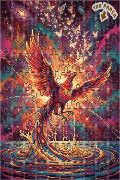 Teona Ahşap لغز خشبي رائع بإطار مزدوج الطبقات من فن الفراشة الفلكية على شكل ط...