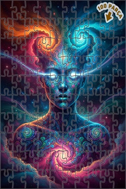 Teona Ahşap لغز خشبي بإطار من طابقين بتصميم فني عصري يعكس الطاقة الروحية العا...