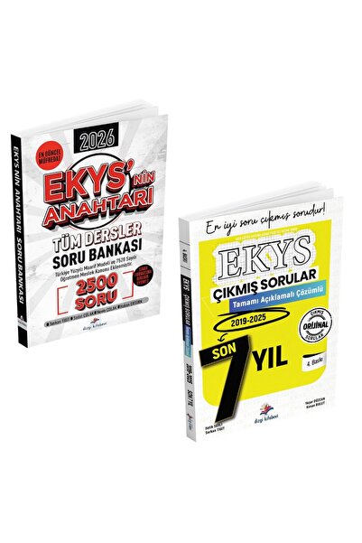 Dizgi Kitap 2026 MEB EKYS Ekys'nin Anahtarı Soru Bankası 2500 Soru ve Çözümlü...
