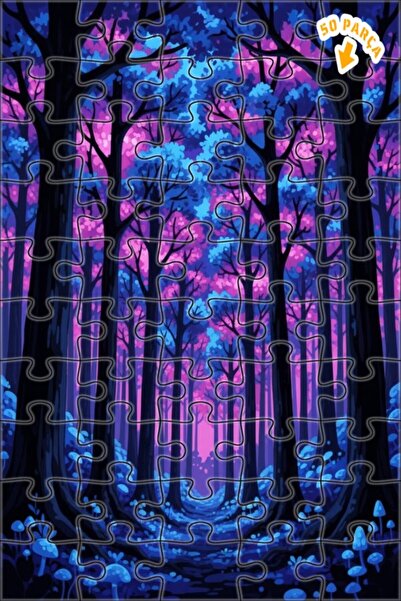 Teona Ahşap لغز خشبي بإطار ذو طابقين بتصميم عصري بمظهر لوحة زيتية يشبه إضاءة ...