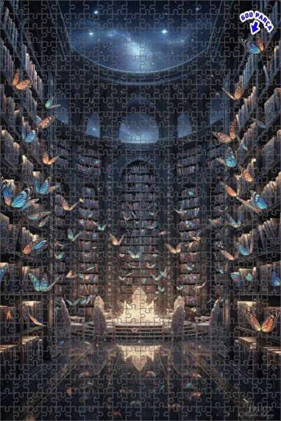 Teona Ahşap لوحة زيتية فنية لخزانة الكتب السحرية بتصميم الفراشة، لوحة خشبية م...