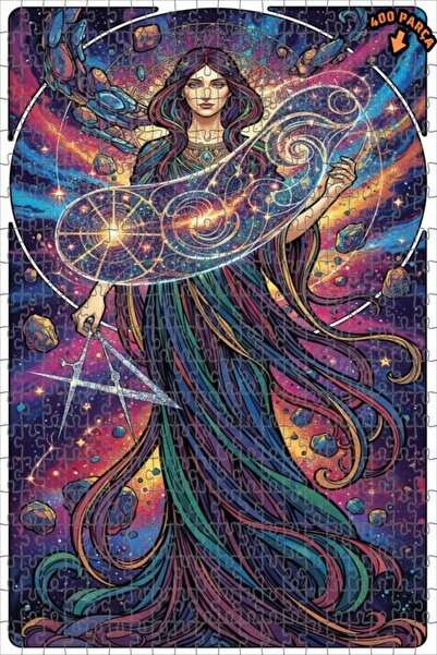 Teona Ahşap لغز خشبي مؤطر بطبقتين من فن الحكمة الكونية 400 قطعة 35×35