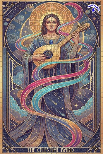 Teona Ahşap لغز خشبي مؤطر بطبقتين من الفنان غوكسيل أوزان 600 قطعة 50×35