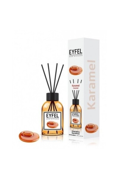 Eyfel Room Fragrance with Sticks, Caramel, 120 ml