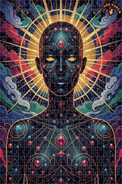 Teona Ahşap لغز خشبي بإطار مزدوج الطبقات من ميستريفول شاين 400 قطعة 35×35