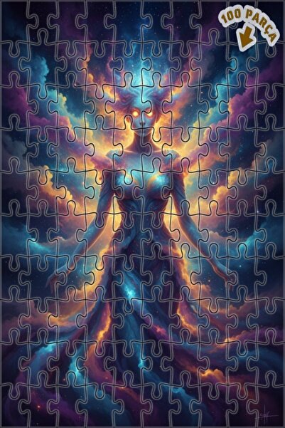 Teona Ahşap لغز خشبي بإطار مزدوج الطبقات بمظهر لوحة زيتية لإلهة الطاقة الفلكي...