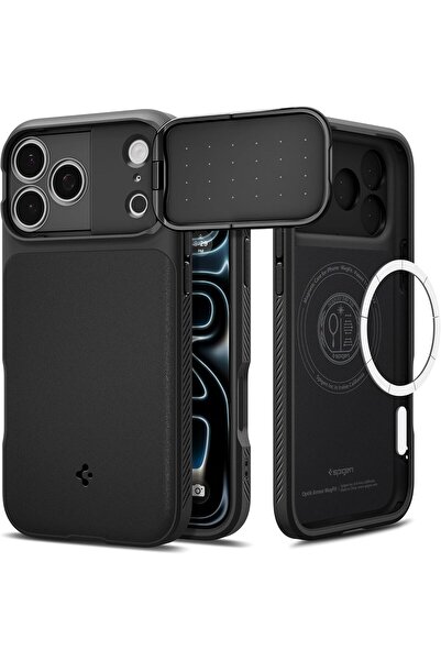 Spigen Optik Armor MagFit iPhone 17 Pro MAX Case Cover [MagSafe] with Covered...