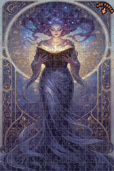 Teona Ahşap لغز خشبي مؤطر بطبقتين من فن الحكمة الفلكية 400 قطعة 35×35