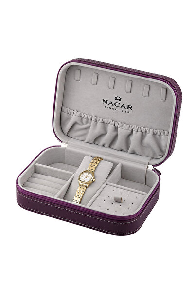 Nacar Sapphire Glass Gold Women's Watch |   With Special Box |   Nc34-39B840-...