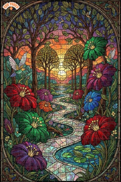 Teona Ahşap لغز خشبي ملون من سانكو آرت 500 قطعة 50x30