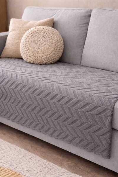 DDHOME غطاء كرسي ناعم من WELSOFt مع قاعدة إسفنجية مانعة للانزلاق، مقاس 170 × ...