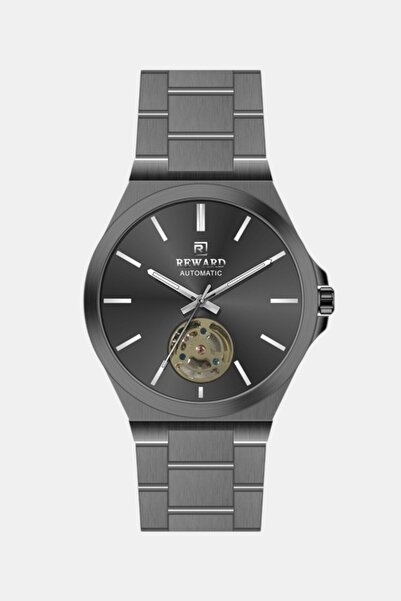 Reward Men's Wristwatch Automatic Smoked Dial Steel Band A146352