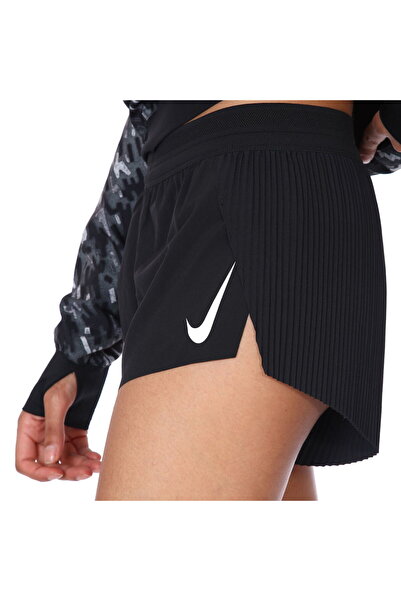 Nike Dri-Fit Adv Kadın Siyah Koşu Şort CZ9398-010
