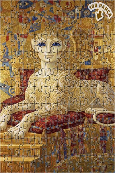 Teona Ahşap لغز خشبي بإطار مزدوج الطبقات بتصميم لوحة زيتية لامرأة ذي أجنحة ذه...