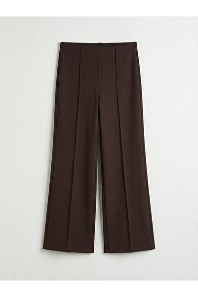 LC Waikiki Brown Elastic Waist Soft Touch Women's Sweatpants