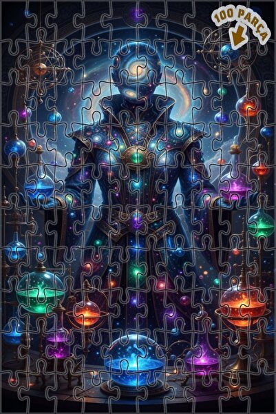 Teona Ahşap لغز خشبي بإطار مزدوج الطبقات من إيفرين بيلجس، 100 قطعة، 25×25