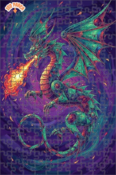 Teona Ahşap لغز خشبي بإطار مزدوج الطبقات من ديراجا فاير فلوت 150 قطعة 20x30