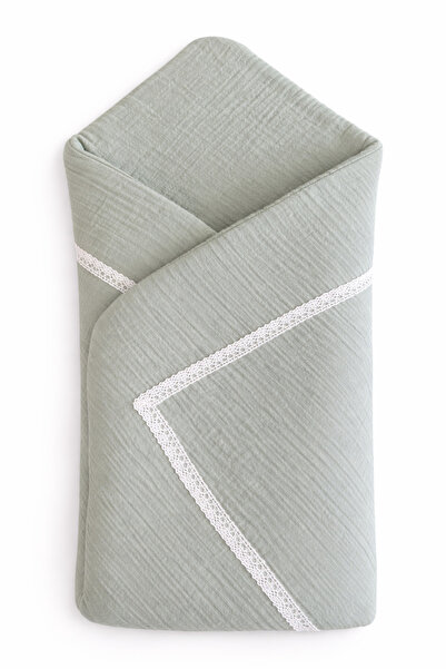 Rain Baby Baby Swaddle with Lace Detail