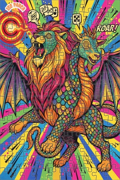 Teona Ahşap لغز خشبي بإطار مزدوج الطبقات من أسلان إيجرايدا، 150 قطعة، 20×30