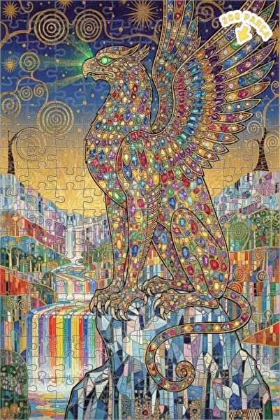 Teona Ahşap لغز خشبي مؤطر بطبقتين من جيمس جريفين، 200 قطعة، 25×35 سم