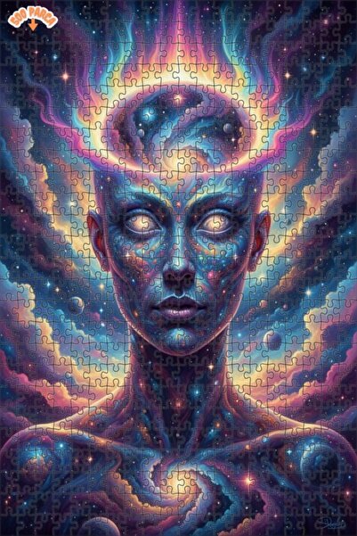 Teona Ahşap لغز خشبي بإطار مزدوج الطبقات من كوزميك بايرنيس 500 قطعة 50x30