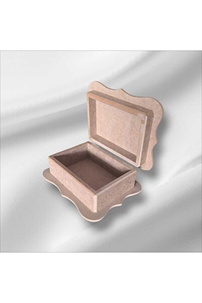 SEKAY AHŞAP Ham Ahşap Boyanabilir Takı-aksesuar Dekoaratif Küçük Boy Çok Amaç...