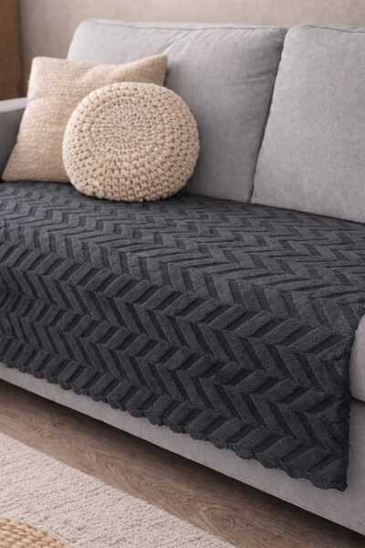 DDHOME غطاء كرسي ناعم من WELSOFt مع قاعدة إسفنجية مانعة للانزلاق، مقاس 170 × ...