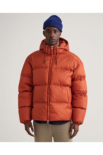 Gant Men's Winter Puffer Jacket Red