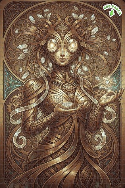 Teona Ahşap لغز خشبي بإطار مزدوج الطبقات بمظهر لوحة زيتية ميكانيكية للإمبراطو...