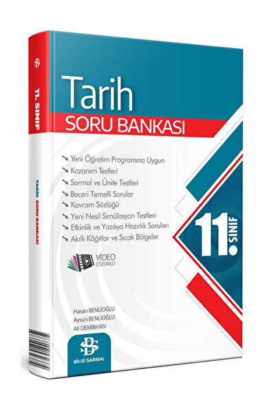 Açı Yayınları 11.Sınıf Bilgi Sarmal Tarih Soru Bankası / Video Çözümlü - Kaza...