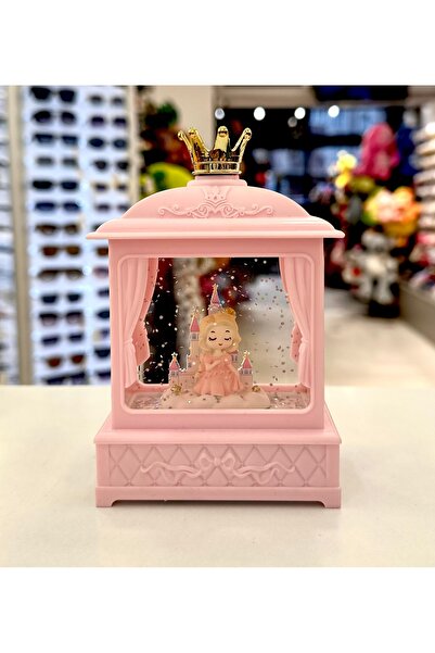 GLOW ACCESSORIES BAE KIZ ÇOCUK PRENSES PARILTILI DEKORATİF MÜZİKLİ IŞIKLI GEC...