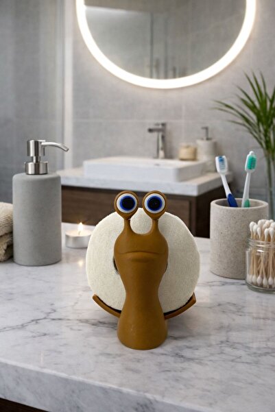 Snail Toilet Paper Holder Decorative & Functional Bathroom Decoration Bathroom Organizer