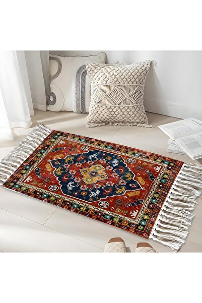 X LOT Classic handmade carpets Ethnic Tassel Boho Decorative Rug Rug 50x80cm ...