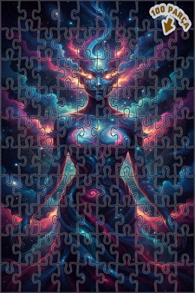 Teona Ahşap لغز خشبي بإطار مزدوج الطبقات بمظهر لوحة زيتية للمرأة الكونية 100 ...