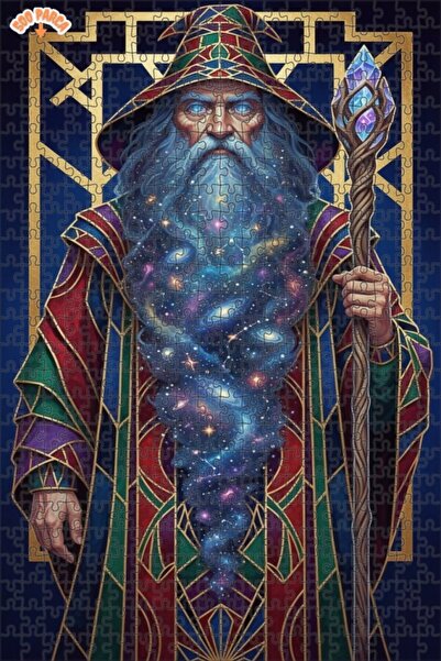 Teona Ahşap لغز خشبي بإطار مزدوج الطبقات من سلسلة عالم الحكمة 500 قطعة 50×30