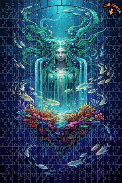 Teona Ahşap لغز خشبي بإطار مزدوج الطبقات بمظهر لوحة زيتية مستوحاة من أسطورة ح...