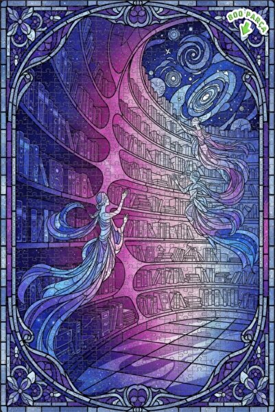 Teona Ahşap لغز خشبي مؤطر بطبقتين لكتابات السماء 800 قطعة 70×50