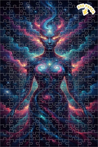 Teona Ahşap لغز خشبي بإطار مزدوج الطبقات بمظهر لوحة زيتية للمرأة الكونية 200 ...