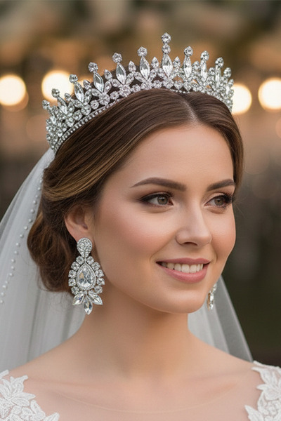 Limelia تاج زفاف بيدرو موديل جيلين للحفلات والمناسبات