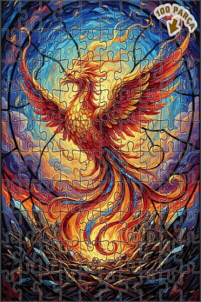 Teona Ahşap لغز خشبي بإطار مزدوج الطبقات من أجنحة الزمرد من أليف كاناس، 100 ق...