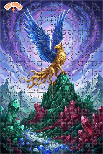 Teona Ahşap لغز خلقات بلاد الكريستال الغامضة، لغز خشبي بإطار مزدوج الطبقات، 1...