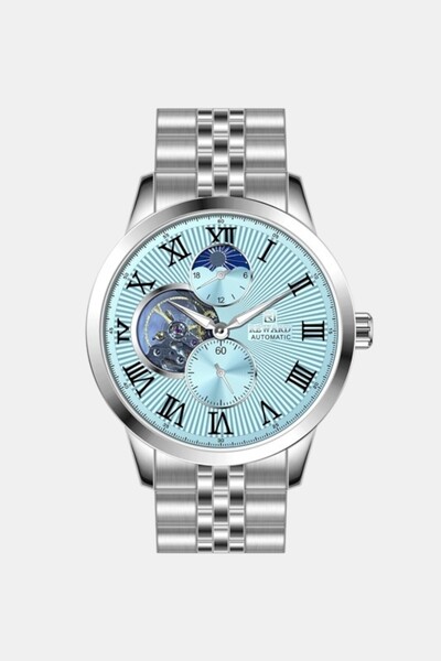 Reward Erkek Kol Saati Otomatik Mavi Kadran Çelik Kordon Gümüş 45 mm A146383