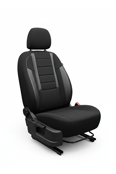 Mevas Ford Connect İle Uyumlu Tam Set Oto Koltuk Kılıfı Arka koltuk 2+1 Favor...