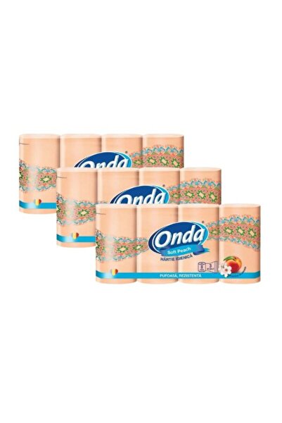 Onda Pachet Promo 3 x Hartie Igienica in 3 Straturi 8 buc/ bax (24 role) cu p...