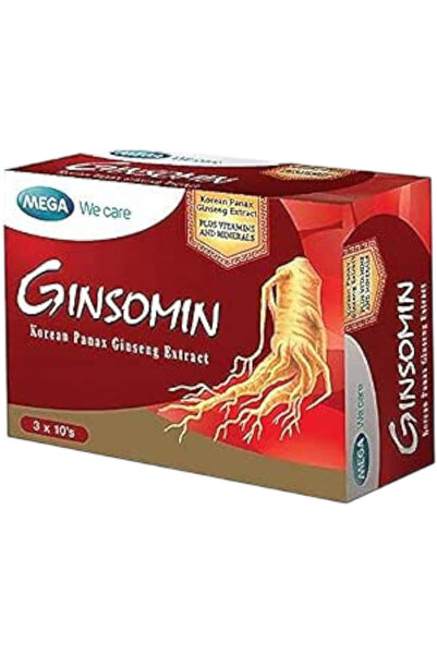 Vicks Ginsomin Fatigue & Stress Relief Multivitamin Supplement, 30 Capsules