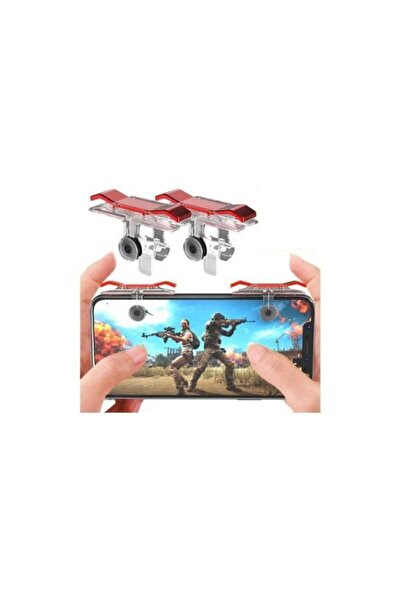 Brentino PUBG Mobil Oyun Tetiği Telefon Aparatı 1 Çift Hassas Ergonomik Unive...