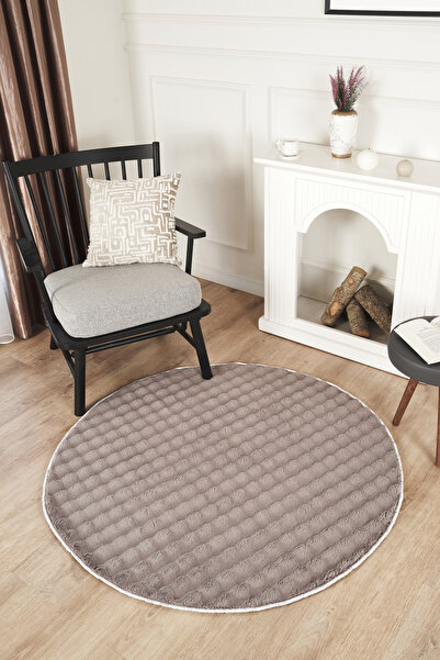 tropikal home Mekani, pufasti, okrugli Tepih Staza Protivklizni đon moderni d...