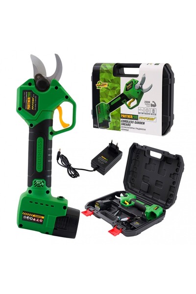PartnerPro Electric Pruner with Battery PP-FE16V, 16V / 2Ah, 300 W, 200 N