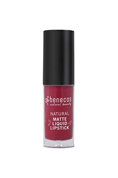 benecos Matte Liquid Lipstick Bio Bloody Berry